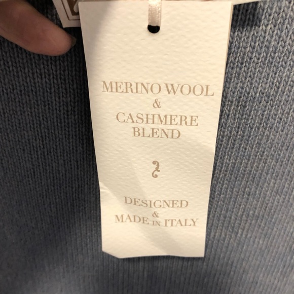 Benedetta b ladies NWT cashmere merino wool knitted sweater size medium - Picture 6 of 7